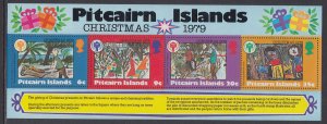 Pitcairn Islands 191a Christmas Souvenir Sheet MNH VF