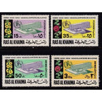 Ras Al Khaima 142-145 WHO MNH VF