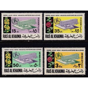 Ras Al Khaima 142-145 WHO MNH VF