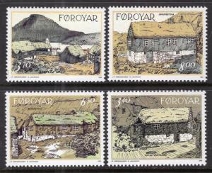 Faroe Islands 243-246 MNH VF