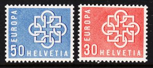 Switzerland 374-375 Europa MNH VF