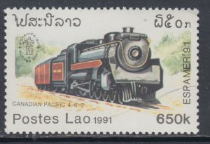 Laos 1041 Train MNH VF