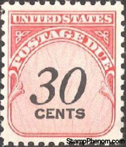 United States of America 1959 30 Cent Postage Due