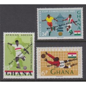 Ghana 244-246 Soccer MNH VF