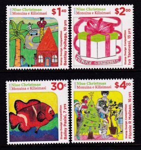 Niue 943-946 Christmas MNH VF