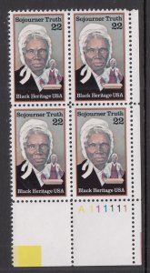 US 2203 Plate Block MNH VF