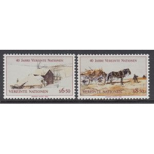 UN Vienna 52-53 MNH VF