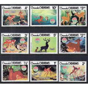 Grenada Grenadines 411-419 Disney's MNH VF