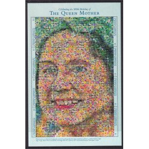 Grenada Grenadines 2269 Queen Mother Mosaic Souvenir Sheet MNH VF