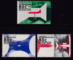 Netherlands 857-859 MNH VF