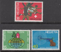 Switzerland 586-588 MNH VF