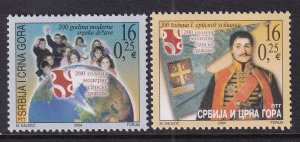 Serbia 230-231 MNH VF