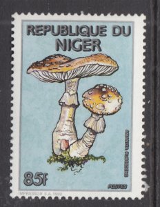 Niger 822 Mushroom MNH VF