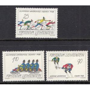 Liechtenstein 877-879 Olympics MNH VF