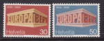 Switzerland 500-501 Europa MNH VF