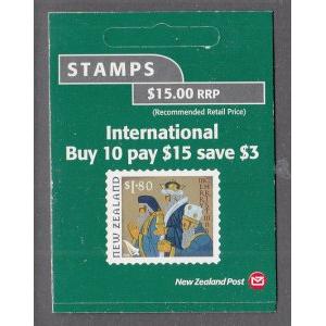 New Zealand 2282a Christmas Booklet MNH VF