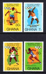 Ghana 583-586 Olympics MNH VF