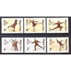 Hungary 3111-3116 Figure Skating MNH VF