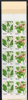 Palau 130a Flowers Booklet MNH VF