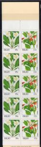 Palau 130a Flowers Booklet MNH VF