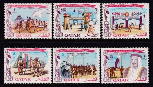 Qatar 184-189 MNH VF