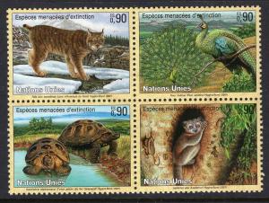 UN Geneva 370a Animals MNH