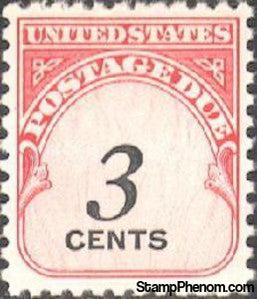 United States of America 1959 3c Postage Due