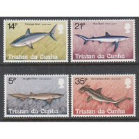 Tristan da Chuna 302-305 Sharks MNH VF