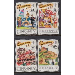 Jersey 536-539 MNH VF