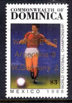 Dominica 977 Soccer MNH VF