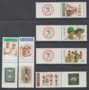 Nauru 244-249 MNH VF