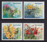 New Zealand 942-945 Flowers MNH VF