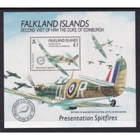 Falkland Islands 519 Airplanes Souvenir Sheet MNH VF