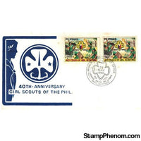 40th Anniversary Girl Scouts of the Phil., Philippines, May 26, 1980 First Day Cover