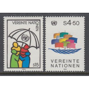 UN Vienna 50-51 MNH VF