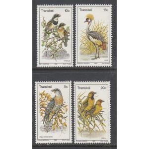 Transkei 79-82 Birds MNH VF