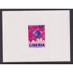 Liberia 416 Space Deluxe Proof MNH VF