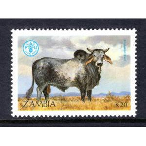 Zambia 421 Brahman Bull MNH VF