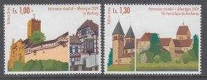 UN Geneva 500-501 MNH VF