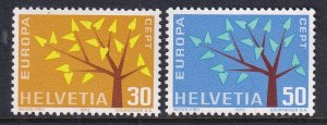 Switzerland 416-417 MNH VF