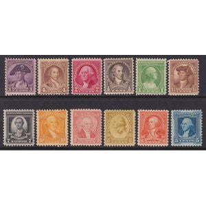 US 704-715 MNH VF