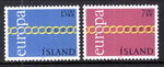 Iceland 429-430 Europa MNH VF