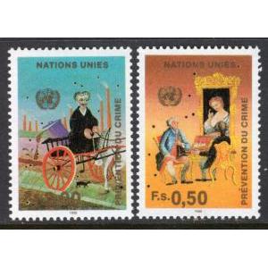 UN Geneva 191-192 MNH VF