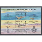 Jersey 639a Airplanes Souvenir Sheet MNH VF