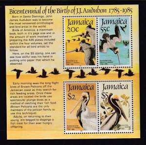 Jamaica 598a Birds Souvenir Sheet MNH VF