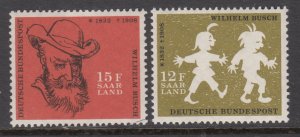 Saar 309-310 MNH VF