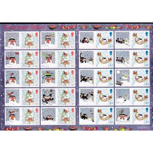 Great Britain 2003a Christmas Pane MNH VF