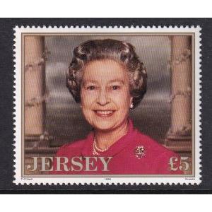 Jersey 747 Queen Elizabeth II MNH VF