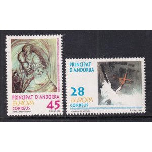 Andorra Spanish 223-224 MNH VF