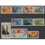 Grenada Grenadines 91-100 US Bicentennial MNH VF